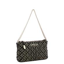 Gaëlle Mini Pochette Denim Plissé Nero - 2