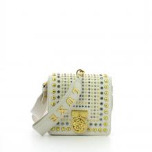 Guess Tracolla Alexis in pelle Borchie e Strass - 1