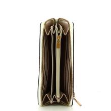 Guess Portafoglio Laurel Cocco Zip Around White - 3