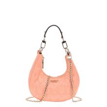 Guess Mini Hobo Bag Golden Rock trapuntata Coral - 1