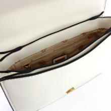 Guess Borsa a tracolla Abey intrecciata White - 4