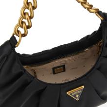 Guess Borsa a spalla Tori satin Black - 3