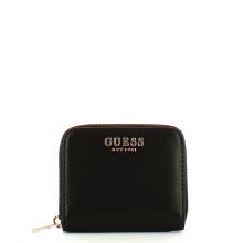 Guess Portafoglio Laurel Small Zip Around Black - 1