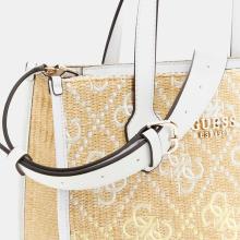 Guess Borsa a mano Silvana 4G Cornsilk Logo - 4