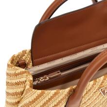 Guess Borsa a mano Simona Natural Cognac - 5