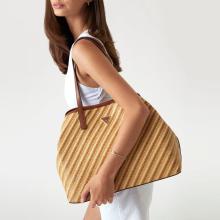 Guess Vikki II Natural Cognac Shopper - 3