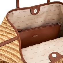 Guess Vikki II Natural Cognac Shopper - 6