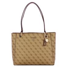Guess Tote Bag Noelle II Latte Logo Brown - 1
