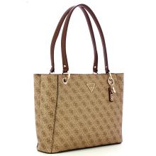 Guess Tote Bag Noelle II Latte Logo Brown - 2