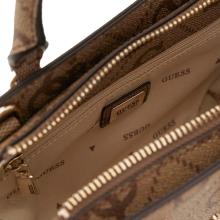 Guess Mini Borsa a mano Queensland Latte Logo - 4
