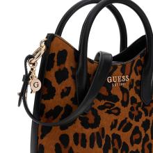 Guess Mini borsa a mano Domitilla Leopard - 4