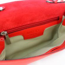 Iuntoo Tracollina in pelle Armonia Rosso - 