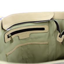 Iuntoo Shopper in pelle Armonia Sabbia - 