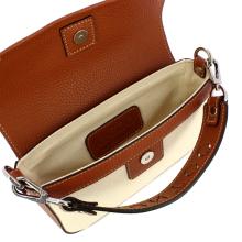 Iuntoo Mini Borsa a mano Essenziale Cuoio Naturale - 5