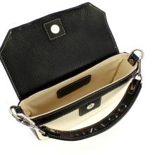 Iuntoo Mini Borsa a mano Essenziale Nero Naturale - 5