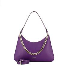 Iuntoo Borsa a spalla Grande Eleganza Viola - 4