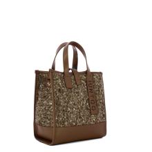 Iuntoo Shopper Piccola Caldo Essenziale Fango Lana Melange - 2