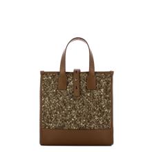 Iuntoo Shopper Piccola Caldo Essenziale Fango Lana Melange - 3