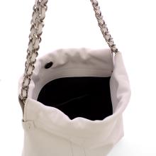 Iuntoo Borsa a spalla Grande Magnetica Bianco - 4