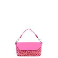 Iuntoo Mini Borsa a mano Essenziale Tweed Rosa - 1