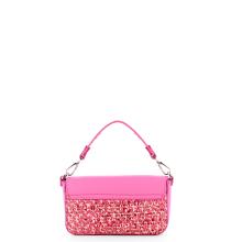 Iuntoo Mini Borsa a mano Essenziale Tweed Rosa - 3