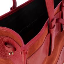 Iuntoo New Tote Grande Bordeaux + Camoscio Bordeaux - 5