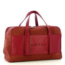 Iuntoo Bauletto Grande Camoscio Bordeaux - 2