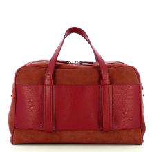 Iuntoo Bauletto Grande Camoscio Bordeaux - 3