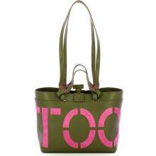 Iuntoo Shopping Piccola Write Verde Fuxia - 3