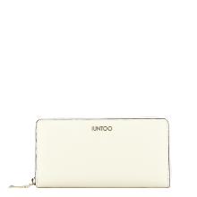 Iuntoo Portafoglio con zip Grande Armonia Bianco - 1