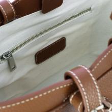 Iuntoo Shopping Sibilla Piccola Logo Cuoio+Panna - 4