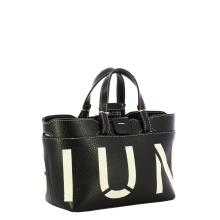 Iuntoo Shopping Sibilla Mini Logo Nero+Panna - 2