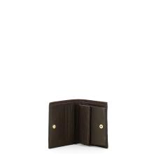 Iuntoo Portafoglio Piccolo Due Ante Armonia Cioccolato - 3