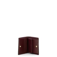 Iuntoo Portafoglio Piccolo Due Ante Armonia Bordeaux - 3