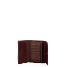 Iuntoo Portafoglio Medio con Patta Armonia Bordeaux - 3