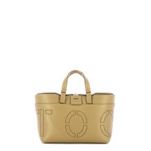 Iuntoo Shopping Sibilla Mini Impunture Grigio Fossile - 3