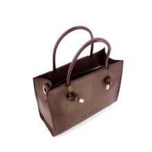 Iuntoo Borsa a mano Piccola Nodo Armonia Bordeaux - 5