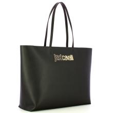 Just Cavalli Shopping Bag Metal Lettering Black - 2