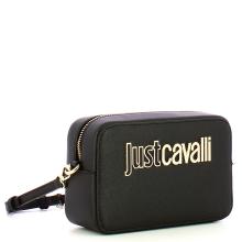 Just Cavalli Camera Bag Metal Lettering Black - 2