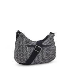 Kipling Tracolla Kenda Grey Denim Jacquard - 3