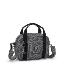 Kipling Borsa a mano Kazia Grey Denim Jaquard - 2