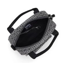 Kipling Borsa a mano Kazia Grey Denim Jaquard - 5