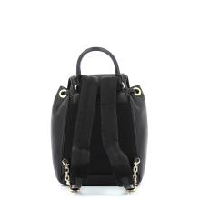 Beacon Small Leather Backpack-BLACK-UN
