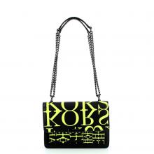 Michael Kors Tracolla Jade Large Newsprint Logo - 1