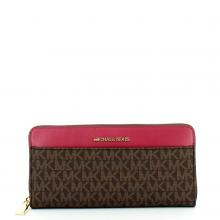 Michael Kors Portafoglio Continental Jet Set Zip Around - 1