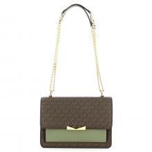 Michael Kors Borsa a tracolla Jade Large logata - 1
