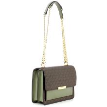 Michael Kors Borsa a tracolla Jade Large logata - 2