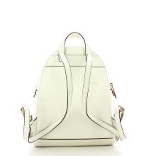 Michael Kors Zaino Rhea Medium Optic White Logo Embossed - 3