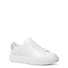 Michael Kors Sneakers Grove in pelle con decorazioni Optic White - 2