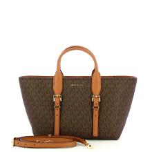 Michael Kors Borsa a mano Moore Small Brn/Acorn - 4